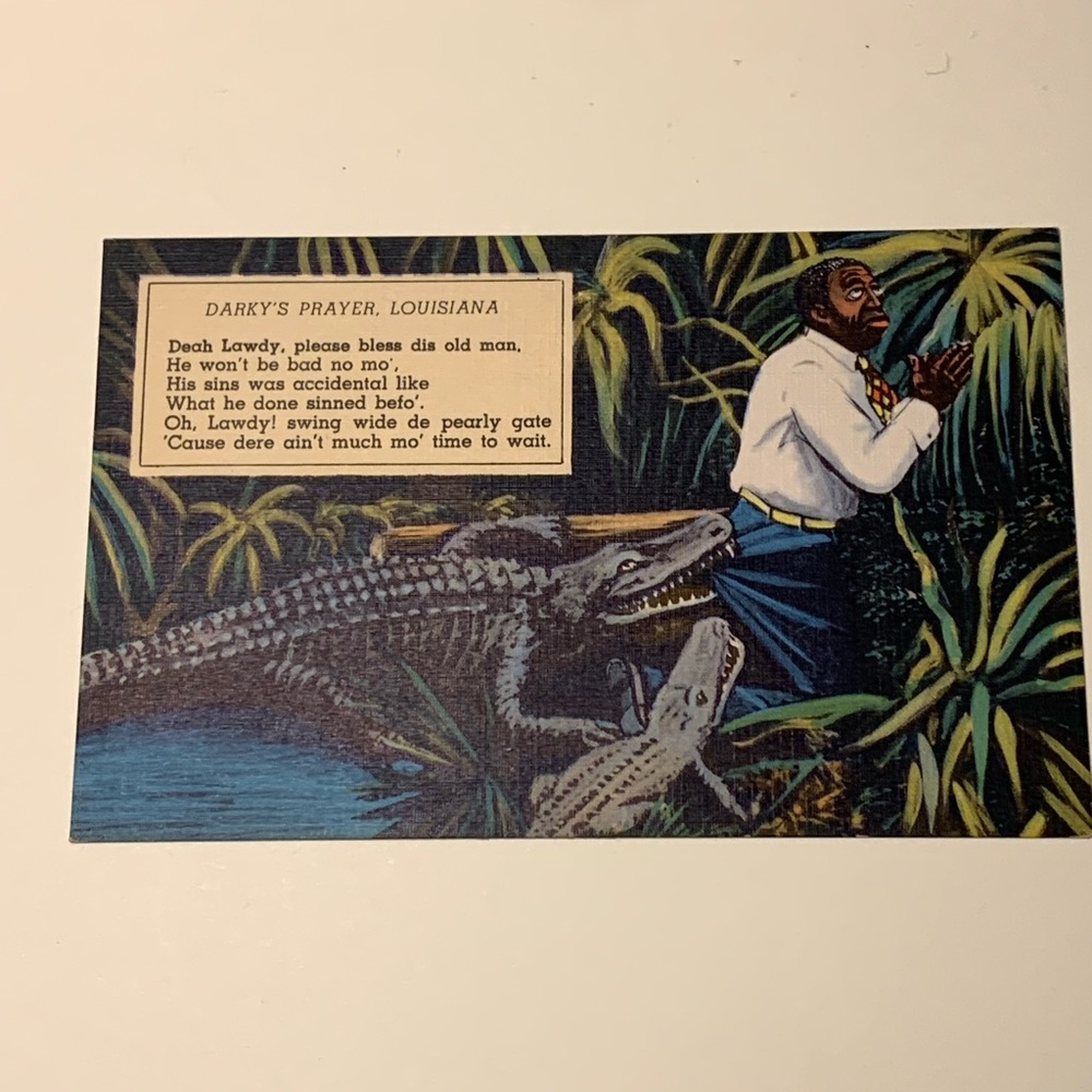 VINTAGE AMERICANA COLLECTIBLE POSTCARD